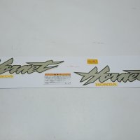 STICKER FULL SET HONDA HORNET GOLD-BLACK  KANDY